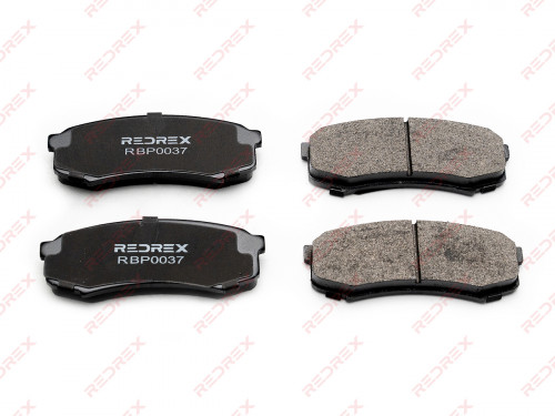 Колодки тормозные задние дисковые TOYOTA LAND CRUISER 120 PRADO 2002-2009 RBP0037