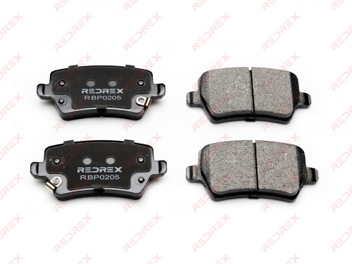 Колодки тормозные задние дисковые JAC J7 RBP0205