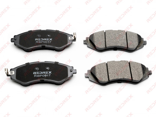 Колодки тормозные передние CHEVROLET (левый руль) LACETTI 2004-2013 RBP0017