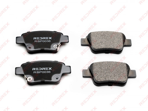 Колодки тормозные задние дисковые TOYOTA AVENSIS 2003-2008 RBP0036