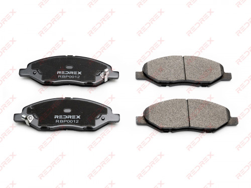 Колодки тормозные передние NISSAN MARCH *K12 RBP0012