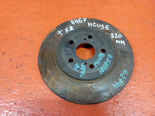 Диск тормозной передний TOYOTA HARRIER *U3* 6408