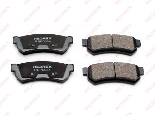 Колодки тормозные задние дисковые CHEVROLET (левый руль) LACETTI 2004-2013 RBP0034