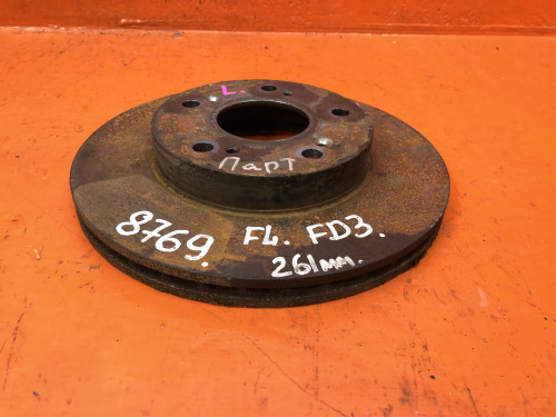 Диск тормозной передний HONDA CIVIC FD1/2/3