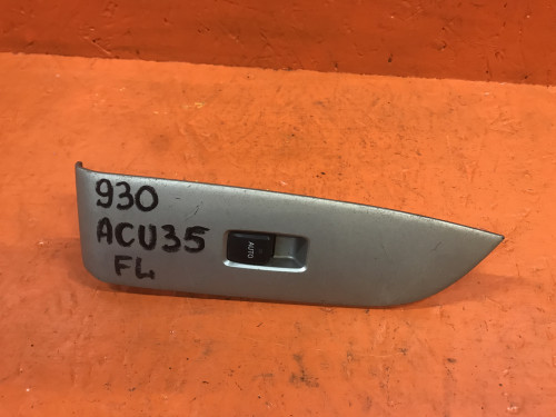 Кнопка стеклоподъемника передняя левая TOYOTA HARRIER *U3*