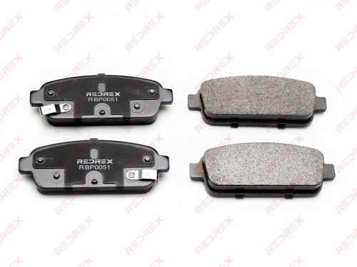Колодки тормозные задние дисковые OPEL ASTRA J 2010- RBP0051