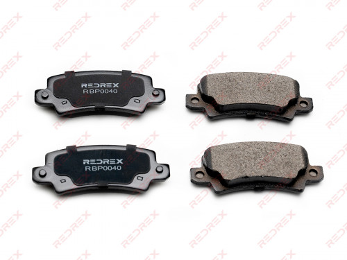 Колодки тормозные задние дисковые TOYOTA COROLLA 2001-2006 RBP0040