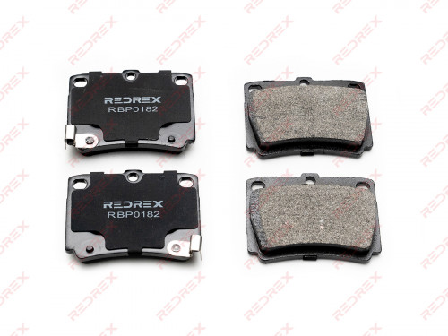 Колодки тормозные задние дисковые MITSUBISHI PAJERO SPORT 1998-2008 RBP0182