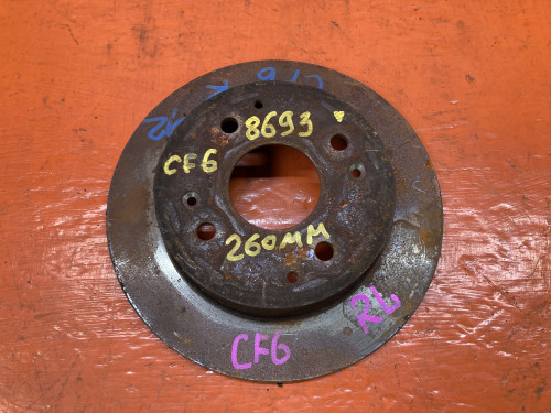 Диск тормозной задний HONDA ACCORD CF#