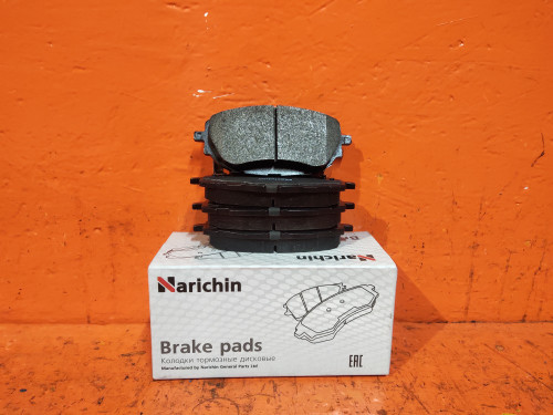 Колодки тормозные передние TOYOTA COROLLA #E180 2013-2019 NKT1001